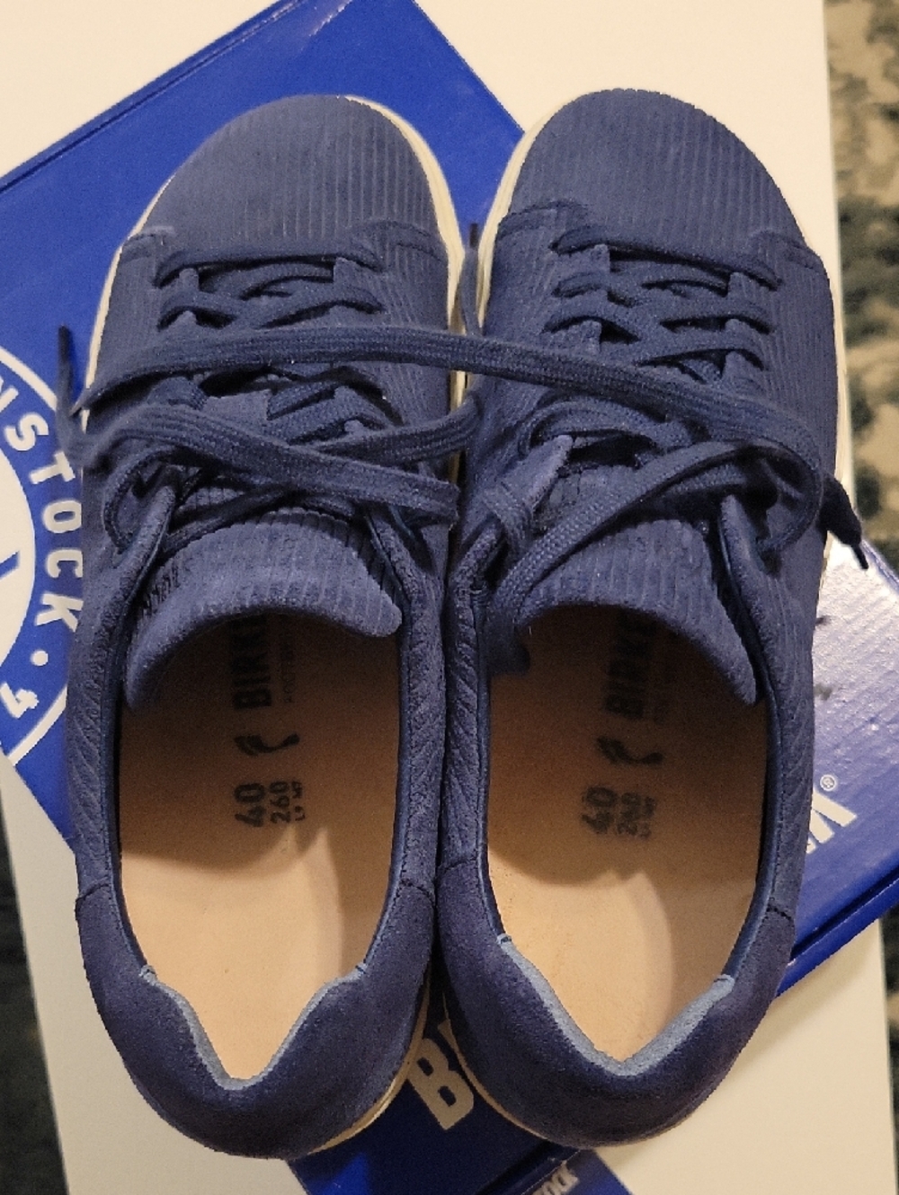 Birkenstock Bend Low Corduroy Indigo - Picture 4 of 5